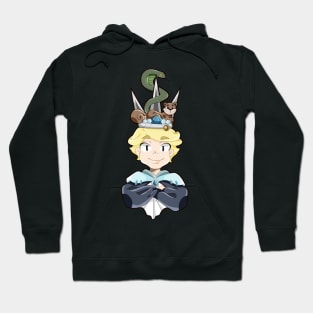 Man blonde character Hoodie